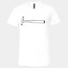 Unisex Jersey Short-Sleeve V-Neck T-Shirt Thumbnail