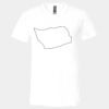 Unisex Jersey Short-Sleeve V-Neck T-Shirt Thumbnail