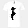 Unisex Jersey Short-Sleeve V-Neck T-Shirt Thumbnail