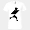 Unisex Jersey Short-Sleeve V-Neck T-Shirt Thumbnail