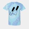 Multi-Color Spiral Tie-Dyed T-Shirt Thumbnail