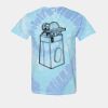 Multi-Color Spiral Tie-Dyed T-Shirt Thumbnail