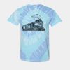 Multi-Color Spiral Tie-Dyed T-Shirt Thumbnail