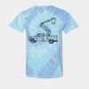 Multi-Color Spiral Tie-Dyed T-Shirt Thumbnail