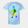 Multi-Color Spiral Tie-Dyed T-Shirt Thumbnail