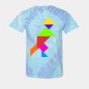 Multi-Color Spiral Tie-Dyed T-Shirt Thumbnail