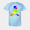 Multi-Color Spiral Tie-Dyed T-Shirt Thumbnail