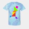 Multi-Color Spiral Tie-Dyed T-Shirt Thumbnail